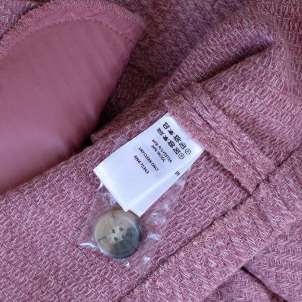 NEW Christian Siriano New York Designer Pink Coat - Picture 9 of 9